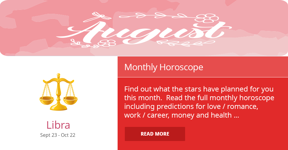 Libra horoscope for August 2024